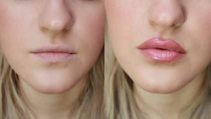 Hur gör man läpparna fylligare? Den enklaste och mest effektiva naturliga läppplumpningen