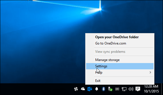 OneDrive Windows 10-systemfack