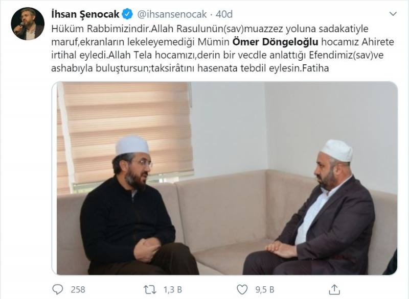 Teolog - Författare Ömer Döngeloğlu dog