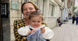 Roliga stunder med sitt barnbarn från Aliye Uzunatağan!