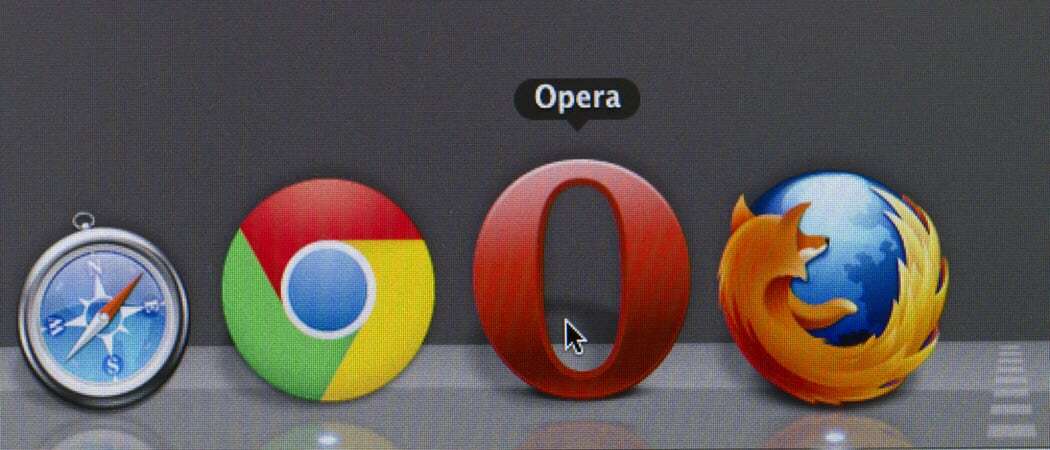 Hur man använder Google Chrome-tillägg i Opera Browser
