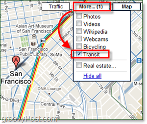 hur man aktiverar google transitkarta
