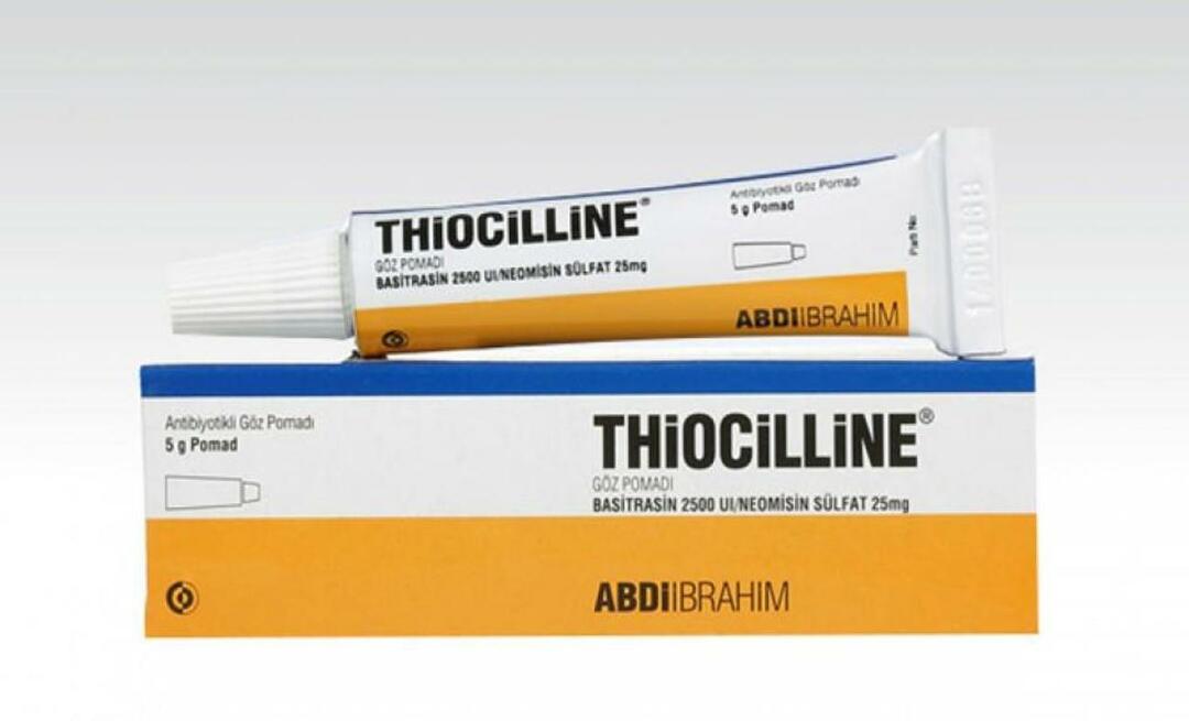 Vad är tiocillin, vad används det för, vad gör det? Tiocillin kräm 2023 pris