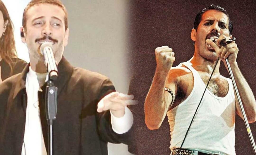 Bildändring från Oğuzhan Koç! Hon gifte sig i Freddie Mercury-stil