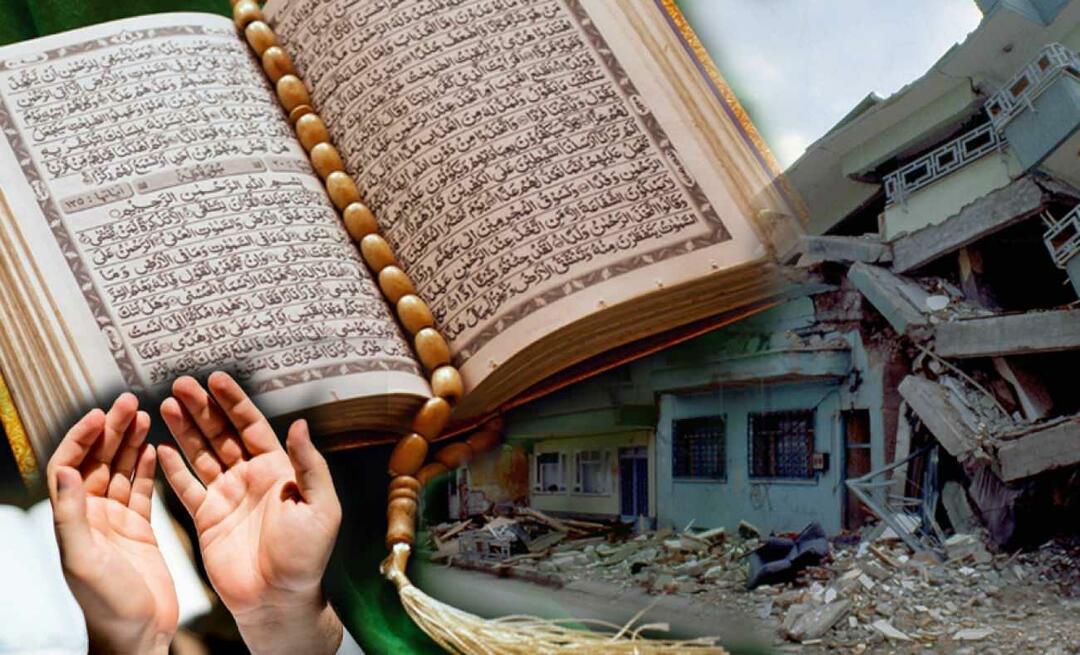 Vilka är jordbävningsverserna i Koranen? Vad visar frekvensen av jordbävningar?