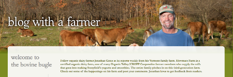 blogg med jordbrukare