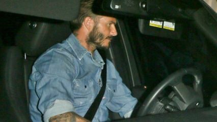David Beckhams licens konfiskerades!
