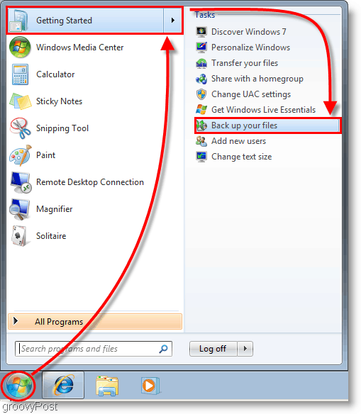 Windows 7: Skapa en systemavbildning för säkerhetskopiering av dina filer
