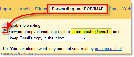 vidarebefordra e-post från din permanenta proxy-skräppost till din riktiga e-postadress utan att riskera din integritet.