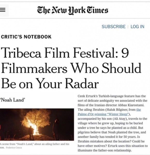 New York Times Noah's Hill-artikel