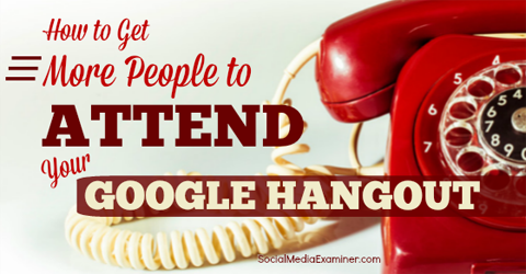 folk att delta i din google-hangout