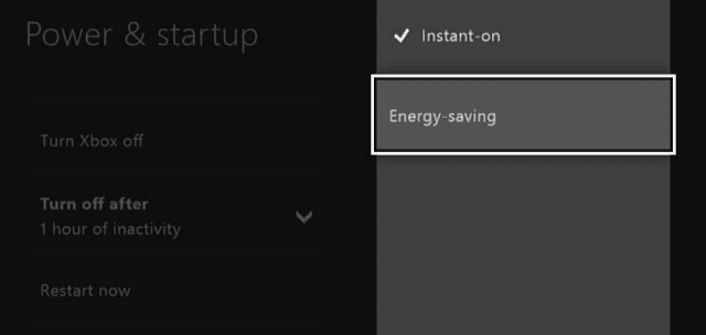 Tips för Xbox One: Aktivera energisparläge