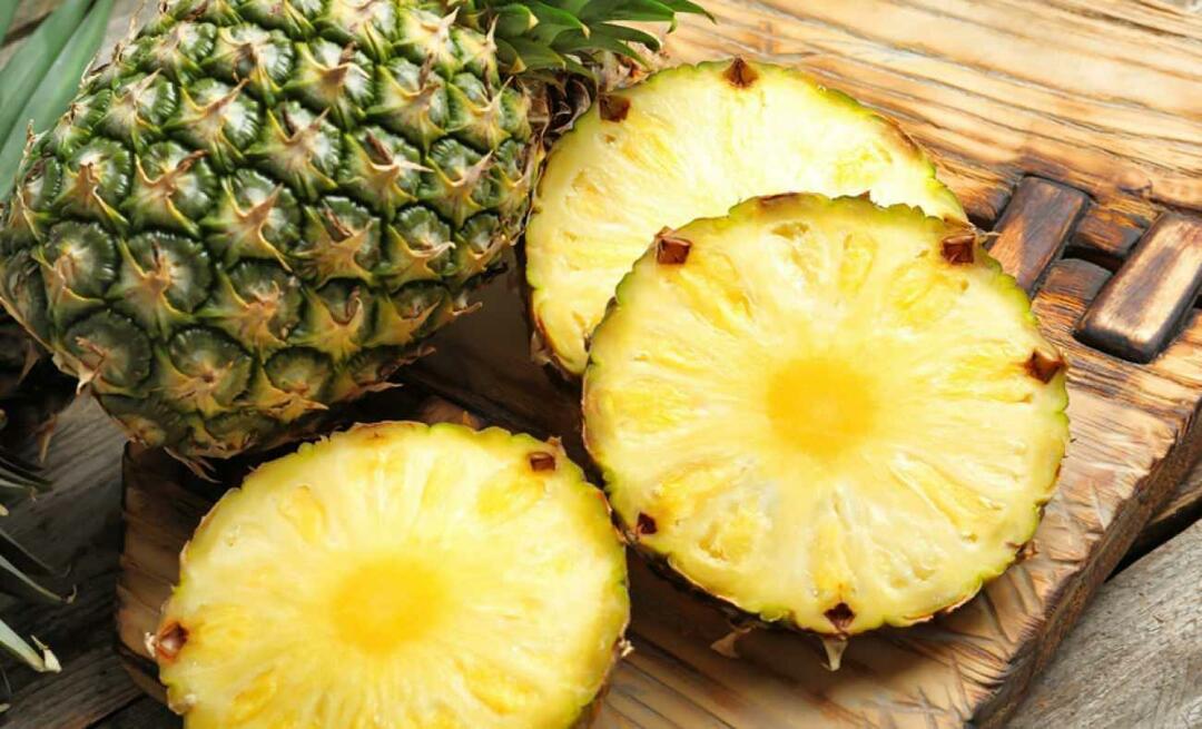 Vad händer om du äter en skiva ananas varje dag? Du kommer inte tro det när du hör dess effekt.