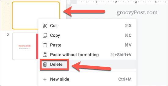 google slides radera slidev