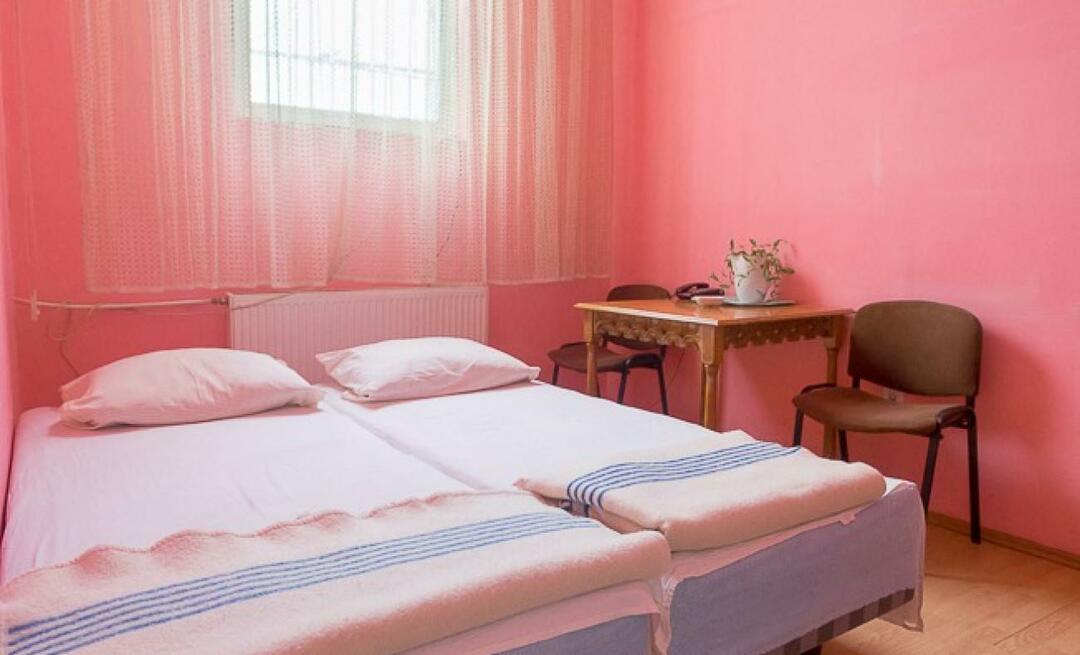 Sekretess i fängelser: Vad är applikationen "Pink Room"? Hur applicerar jag Pink Room?