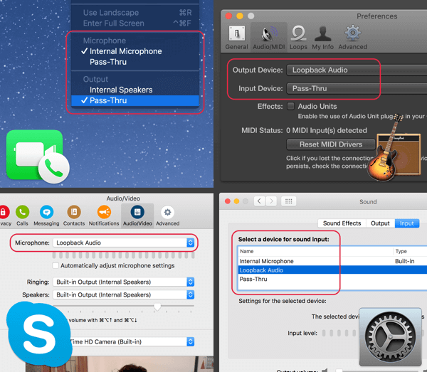 Loopback låter Mac-användare dirigera ljudet från Zoom eller Skype till OBS Studio för att fånga en medvärds ljud.