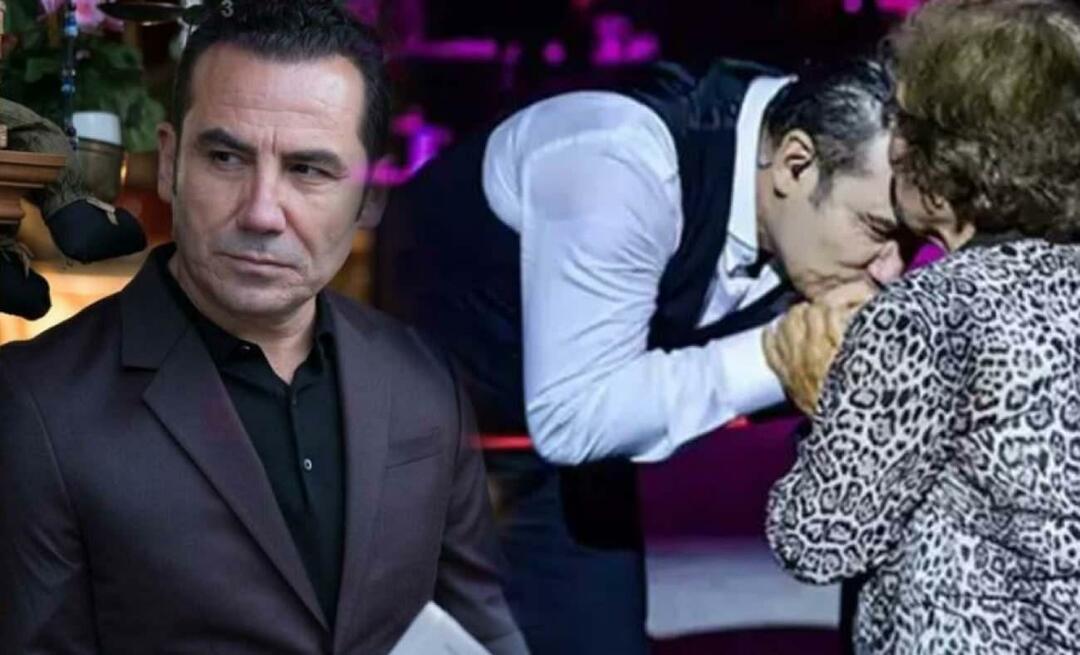Ferhat Göçer var uppskattad för sin handling! Han kysste sin mammas hand på scenen