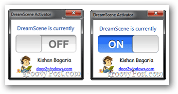 aktivera DreamScene Activator