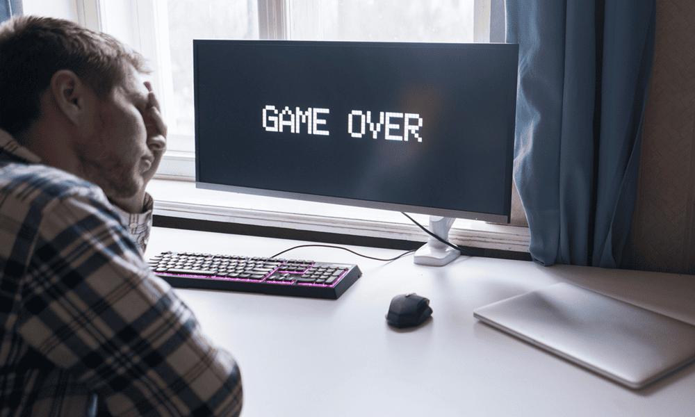 Frustration över PC-spelfel visades
