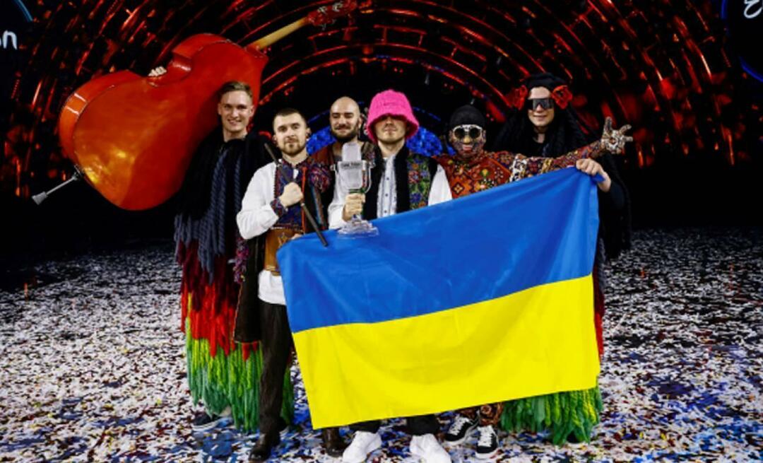 Eurovisionvinnaren Ukraina kommer inte att vara värd i år! Ny adress meddelad
