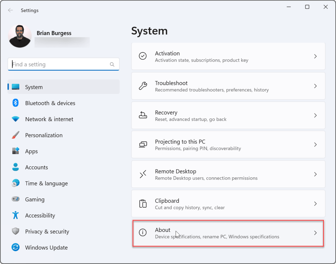 system för att kontrollera ram-information på windows 11