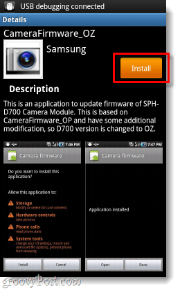samsung camera firmware update installer