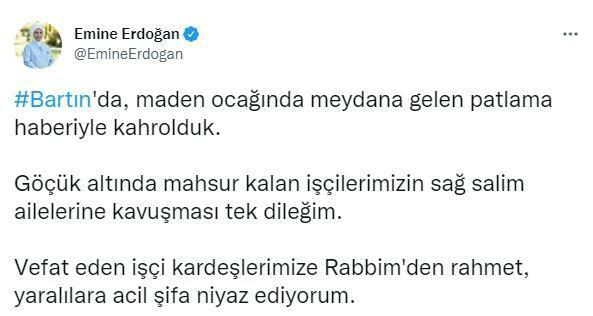 Delning av Emine Erdogan