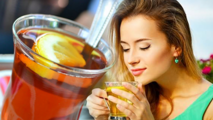 Vilka är fördelarna med att lägga till citron till te? Snabb viktminskningsmetod med citronte