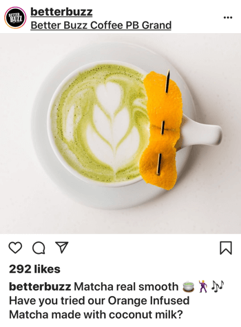 Så här säljer du fler produkter på Instagram, format fotoexempel 2.