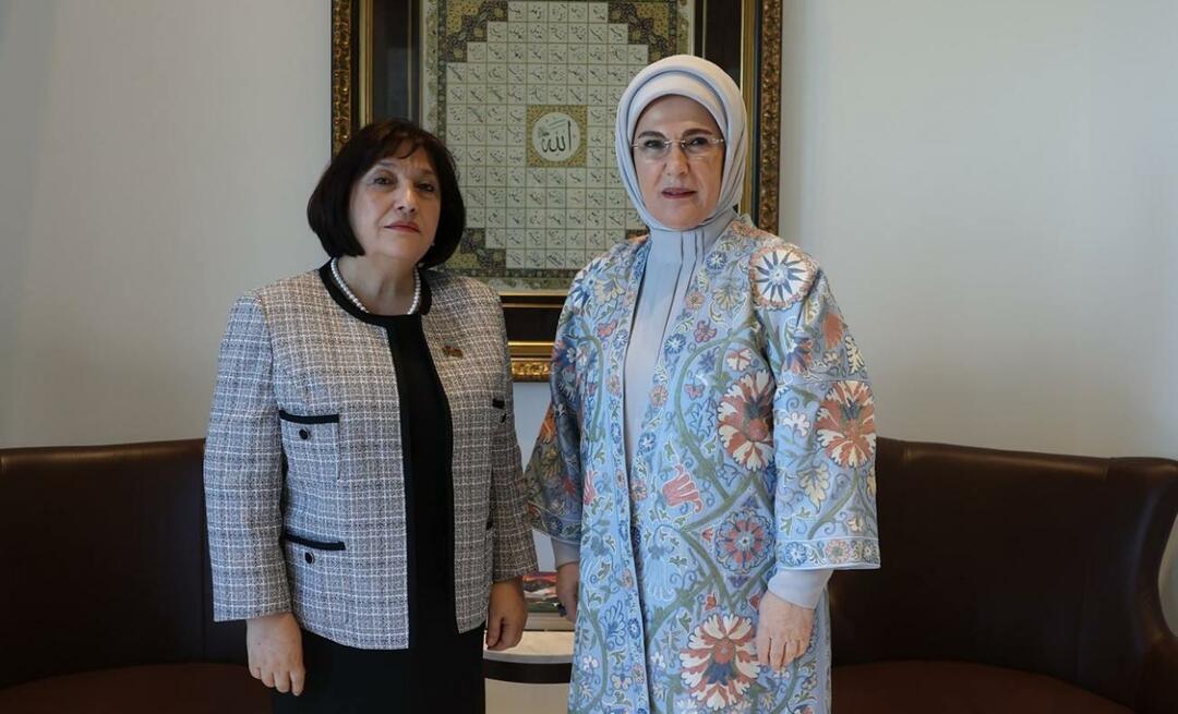 Emine Erdoğan deltog i FN: s särskilda inbjudan på 