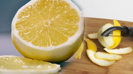 Vilka är fördelarna med citron? Vilka sjukdomar är citron bra för? Vad händer om du äter citronskal?