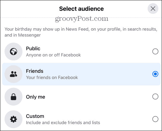 Facebook-publikalternativ
