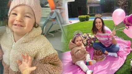 Födelsedagstårta från sångaren Bengü till dottern Zeynep! Baby Zeynep är 1 år gammal ...