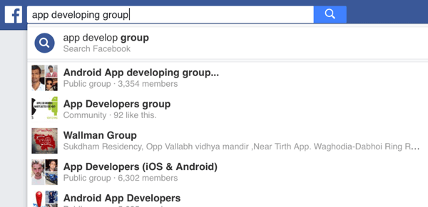 Facebook har grupper för praktiskt taget alla nischer.