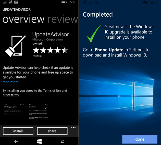 Förbered din Windows-telefon för Windows 10 Mobile Upgrade