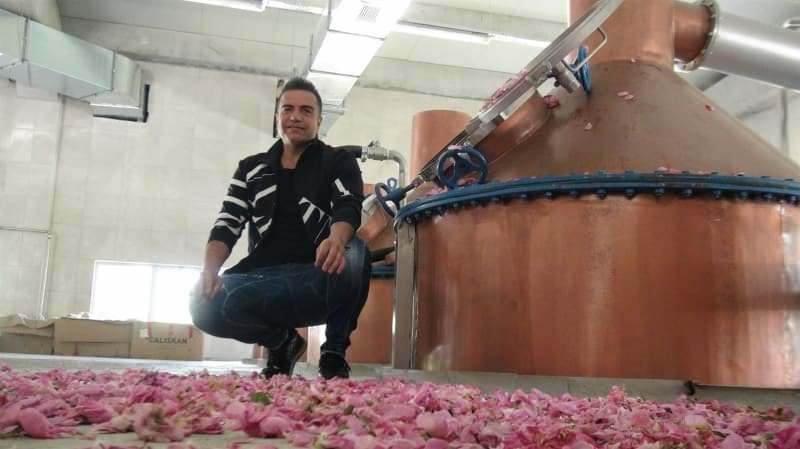 berdan mardini etablerade rosoljefabriken i sin hemstad