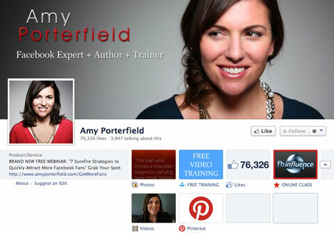 amy porterfield facebook-sida