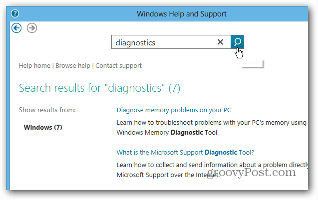 Hur du får åtkomst till Windows 8 Hjälp och support