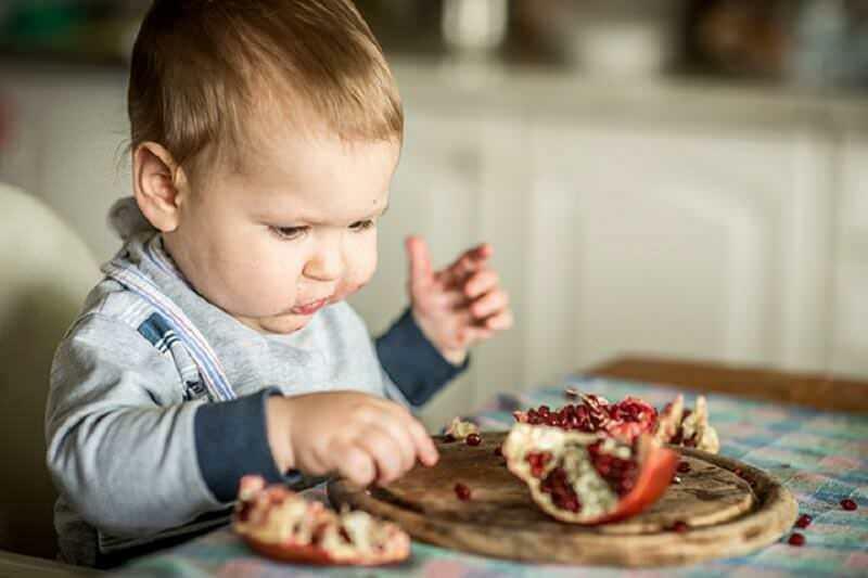 granatäpple till baby