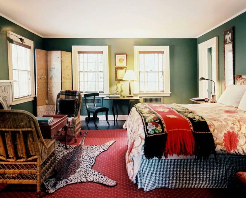 Hur man dekorerar sovrummet i eklektisk stil?