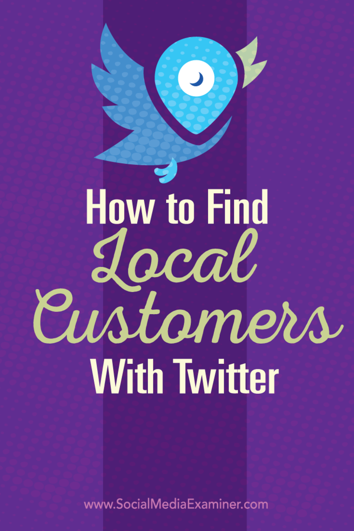 hur man hittar lokala kunder med twitter