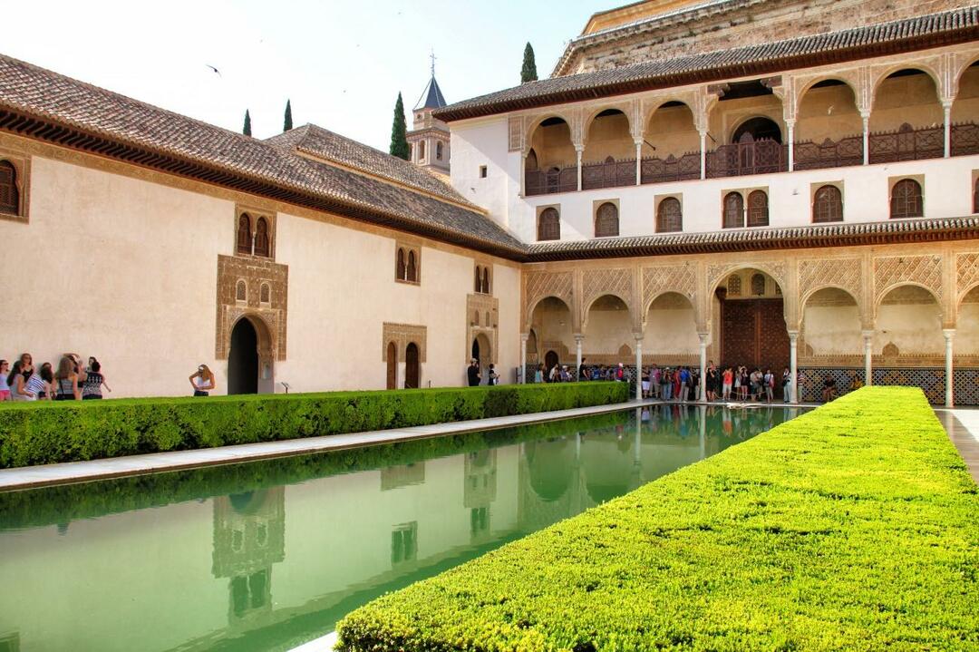 Bilder från Alhambra-palatset
