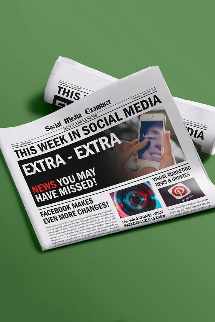 Instagram direkt strömlinjeformat: Denna vecka i sociala medier: Social Media Examiner