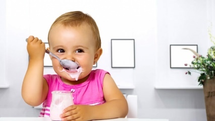 Yoghurtrecept med bröstmjölk! Hur gör jag praktisk yoghurt för spädbarn? Yoghurtjäsning ...
