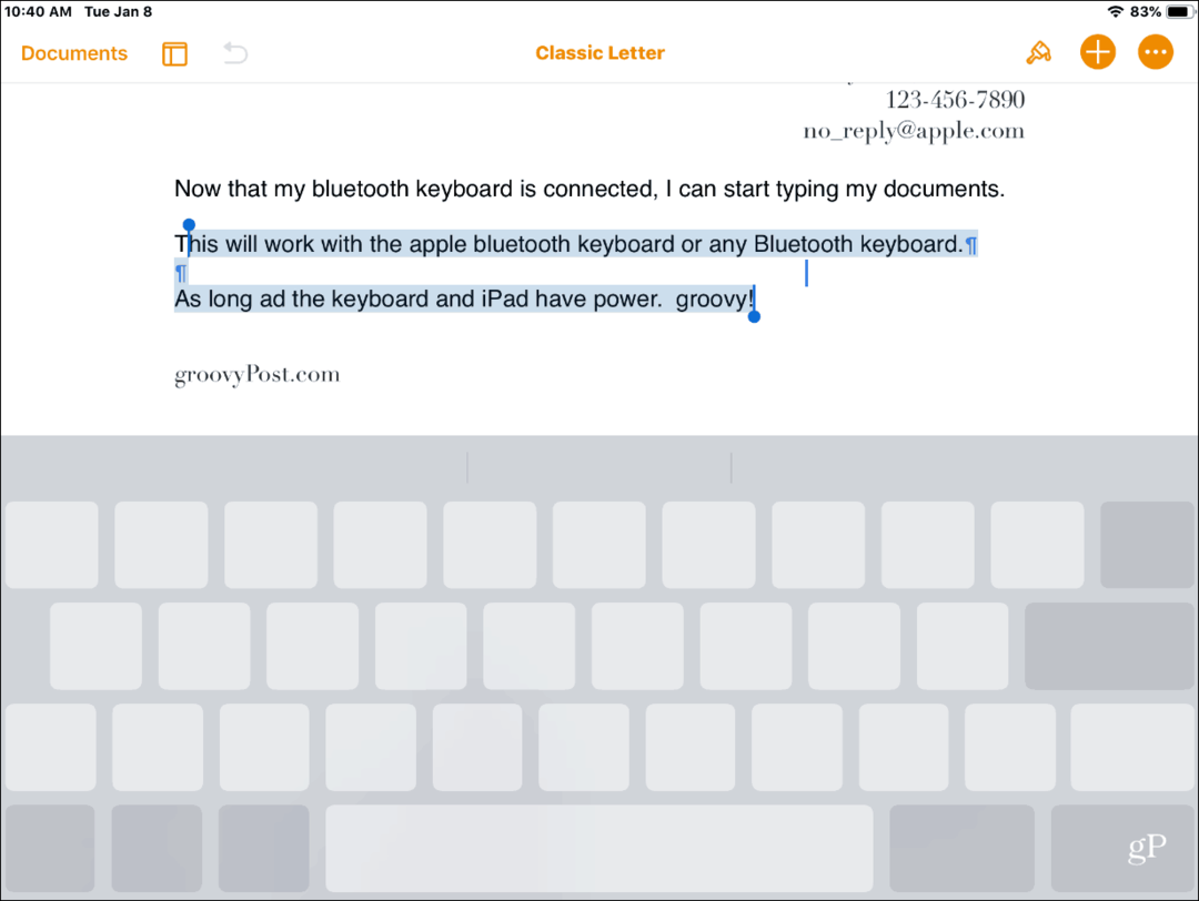 Sex viktiga tangentbordstips för att skriva på din iPhone eller iPad