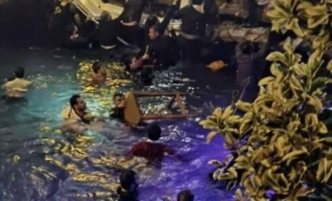Ögonblicket då piren kollapsade i Bebek såg inte ut som filmen Titanic! 25 personer föll i vattnet, 4 personer...