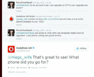 vodafon Storbritannien på Twitter