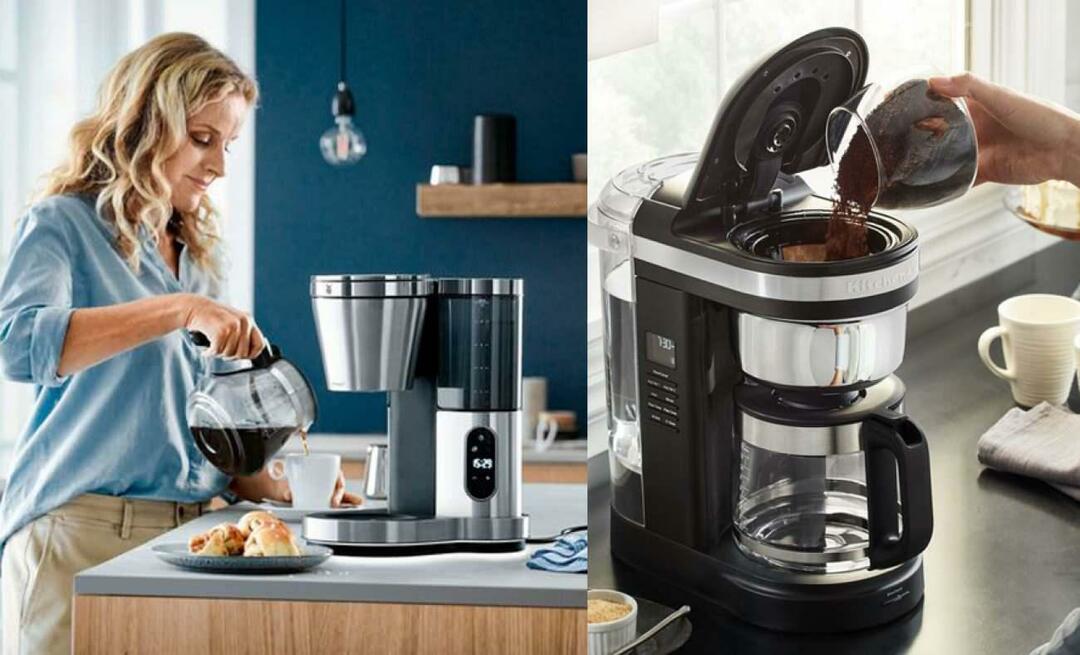 Hur använder man en filterkaffemaskin? Vad ska man tänka på när man använder en kaffemaskin?