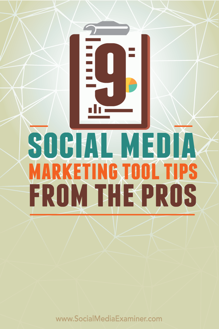 nio tips för sociala medier