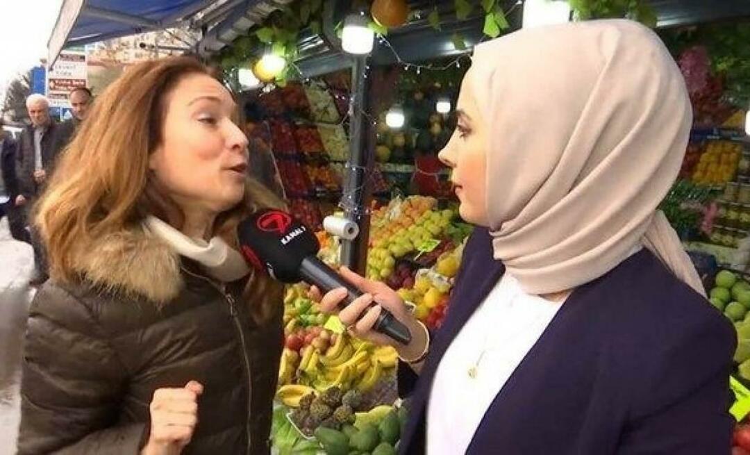 Kanal 7-reportern Meryem Nas pratade om den fula attacken mot huvudduken!